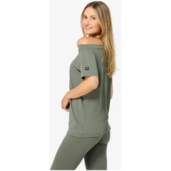Super Natural, Damen, Funktionsshirt, Drop Shoulder (S), Grün