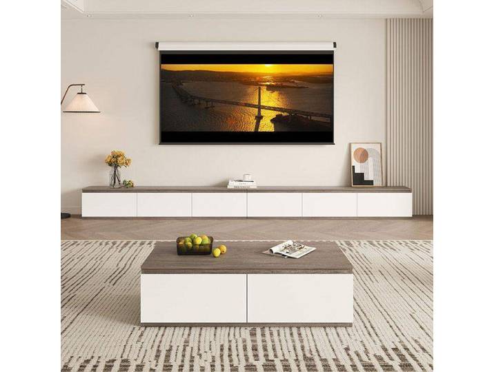 Meuble TV moderne design vertical de luxe, vitrine de rangement pour divertissement, meubles de télévision, mobilier de maison