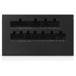 Evolveo G650, Netzteil 650W, ATX3.1, 14cm, aPFC, 80+ GOLD, 3 Jahre Garantie (650 W), PC Netzteil, Schwarz