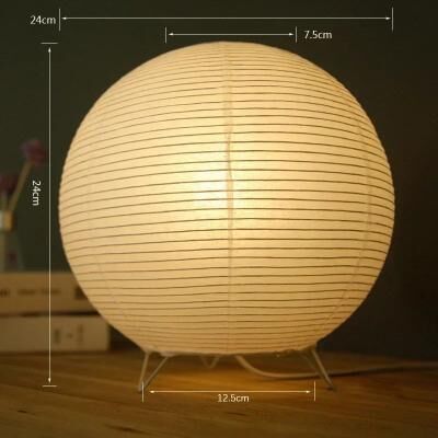 Inspired Living SereneGlow LED Table Lamp Wabi Sabi Nordic Bedside & Modern Desk Light b eu