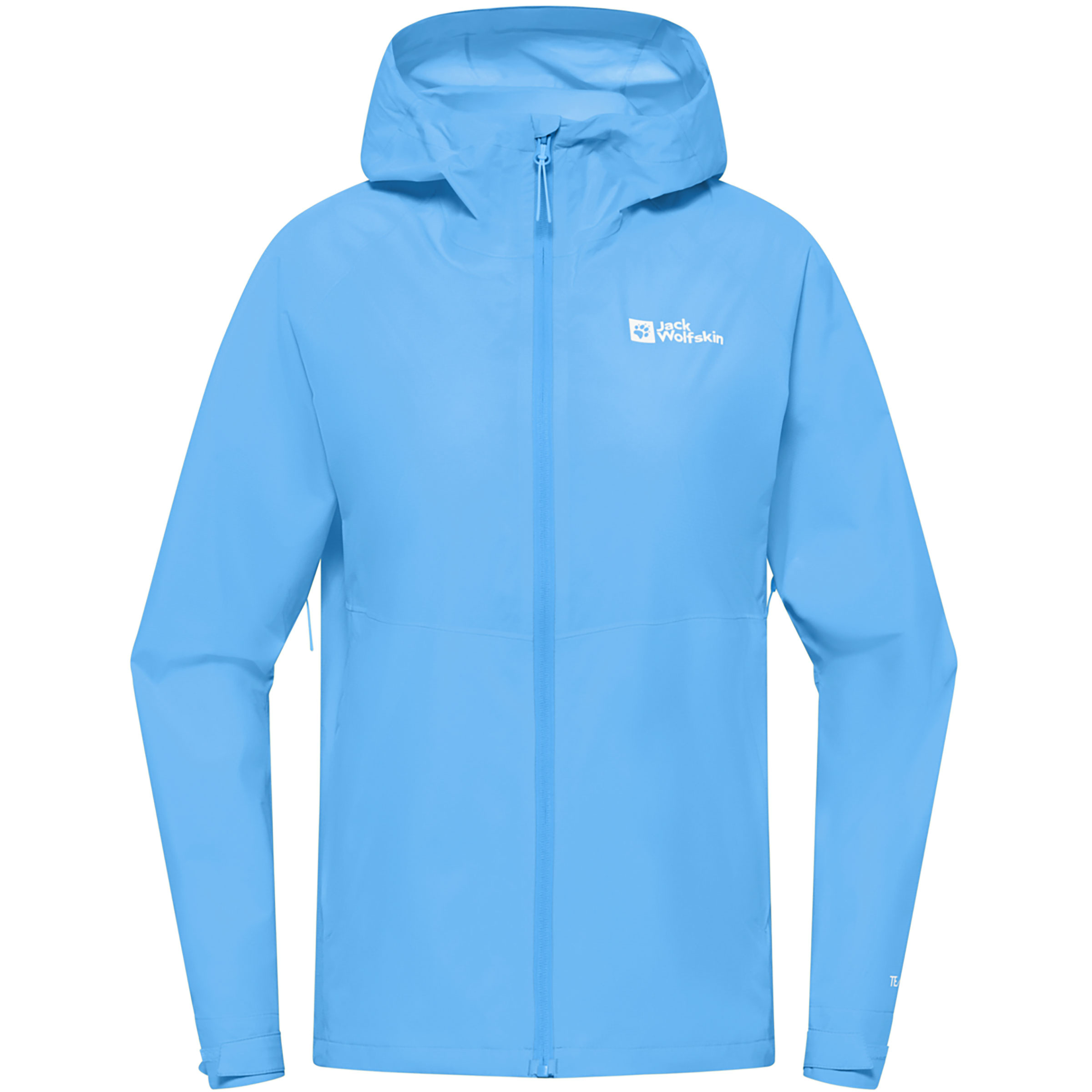 Jack Wolfskin Prelight 2.5l Lt Damen Regenjacke blau Größe XS Camping Klein verpackbar Wasserabweisend
