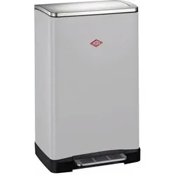Wesco Big Double Boy 2 x 18L, Abfalleimer, Grau