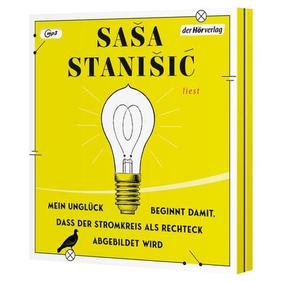 Mein Unglück beginnt damit, dass der Stromkreis als Rechteck abgebildet wird - Saša Stanišić, Audio, 9783844555165
