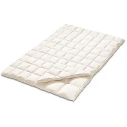 Kauffmann 4-Jahreszeiten-Steppbett   , weiß , Maße (cm): B: 240 H: 5