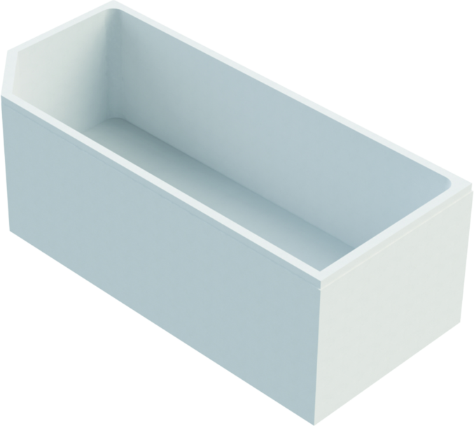 Schedel Wannenträger SW10045 160x70cm, Kopfende rechts, Höhe 55,5cm