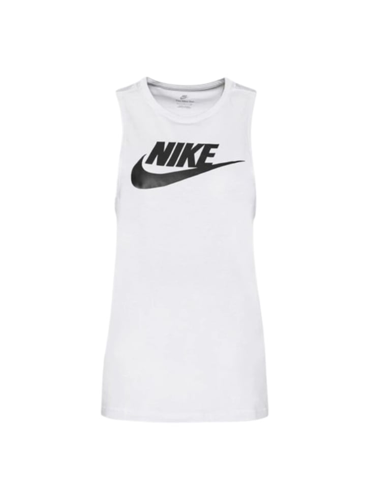 Nike Top in Weiß - S