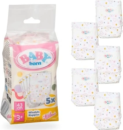 BABY born Windeln 5 Stk., 5 Stk