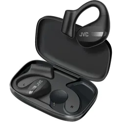 JVC HA-NP50T-B Nearphones Leichter Open Ear True Wireless Kopfhörer schwarz