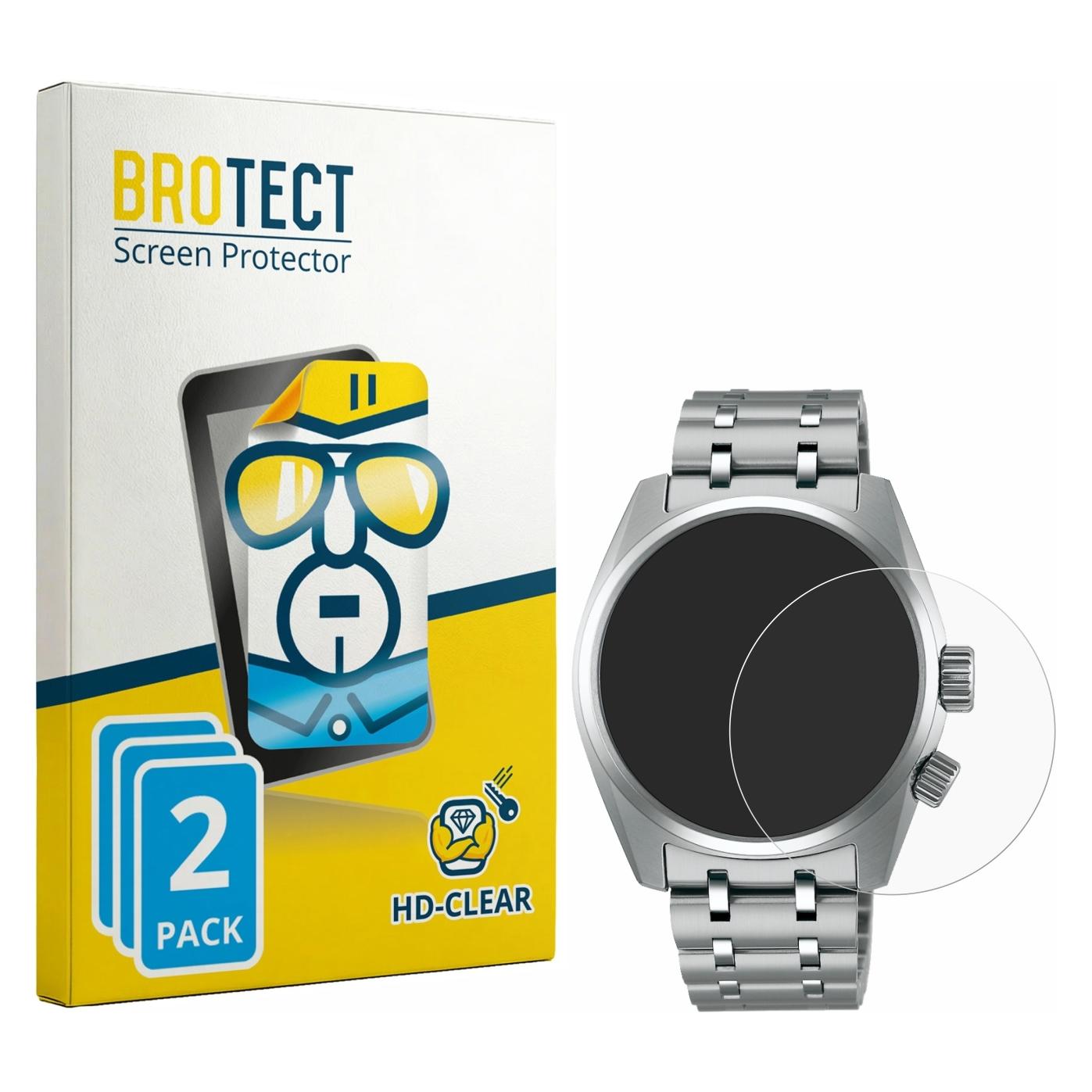 Brotect Schutzfolie für Seiko Prospex SPB513J1 Displayschutz Displayschutzfolie Folie Klar Transparent (1864515)