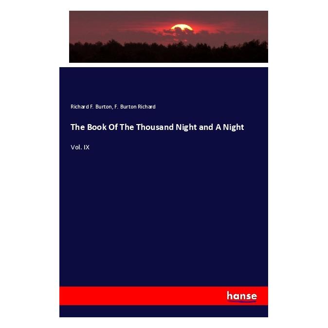 Hansebooks The Book Of The Thousand Night and A Night (Deutsch, Softcover, Richard F. Burton) (56164761)