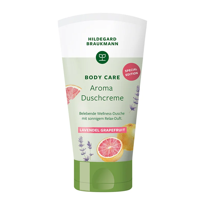 Hildegard Braukmann Body Care, Aroma Duschcreme Lavendel Grapefruit, 150ml 05536