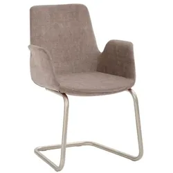 mayer Sitzmöbel Besucherstuhl »myHELIOS« Freischwinger-Gestell violett, 47 cm