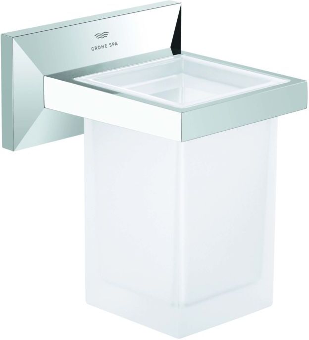 Grohe Allure Brilliant Halter 40893000 mit Mundspülglas, chrom