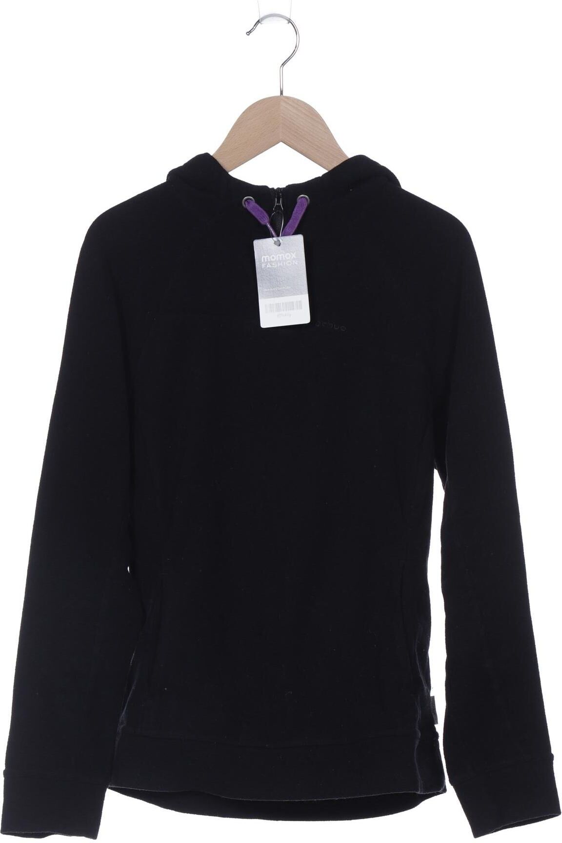 quechua Damen Kapuzenpullover, Schwarz, Gr. S, Synthetik - Second Hand