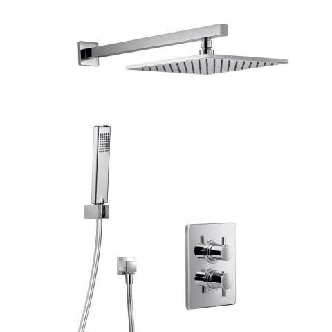 HSK Duschkabinenbau KG HSK Shower Set 3.04 Eckig, 1002304-12-6 1002304-12-6