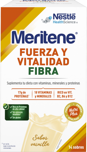 Meritene Meritene Vanilla Fiber 14x35 gr