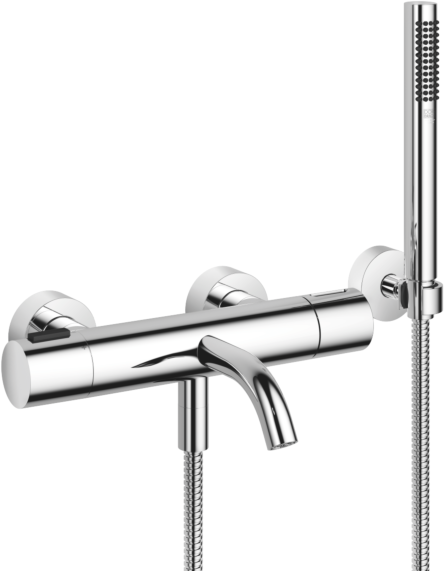 Dornbracht Meta Wannen-Thermostat 34234979-00 für Wandmontage, mit Garnitur, chrom