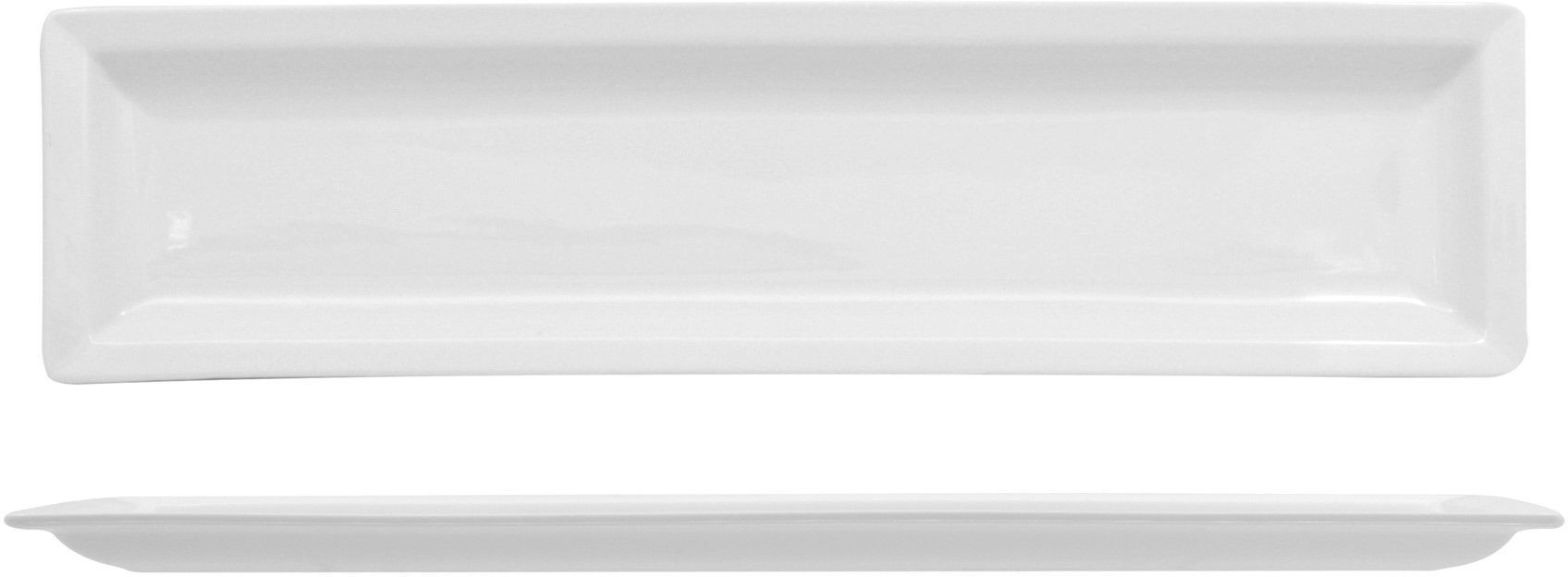 Lioness Piatto Rettangolare 36 x 9,2 cm Justwhite