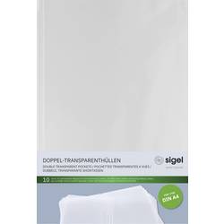 Sigel Doppel-Transparenthülle DIN A4 SM180 10 St.