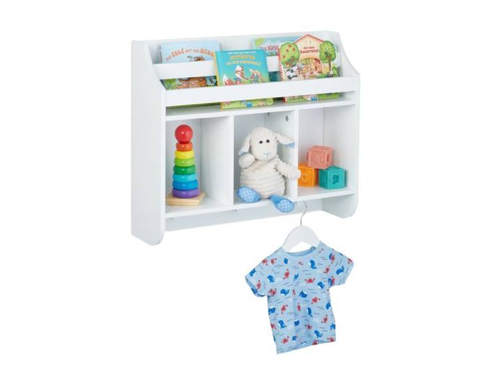 Relaxdays Kinderregal mit 5 Fächern