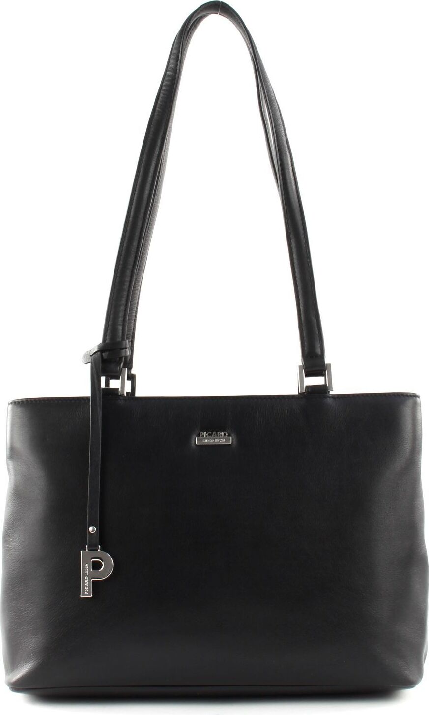 PICARD Schultertasche Really Shopper Black schwarz