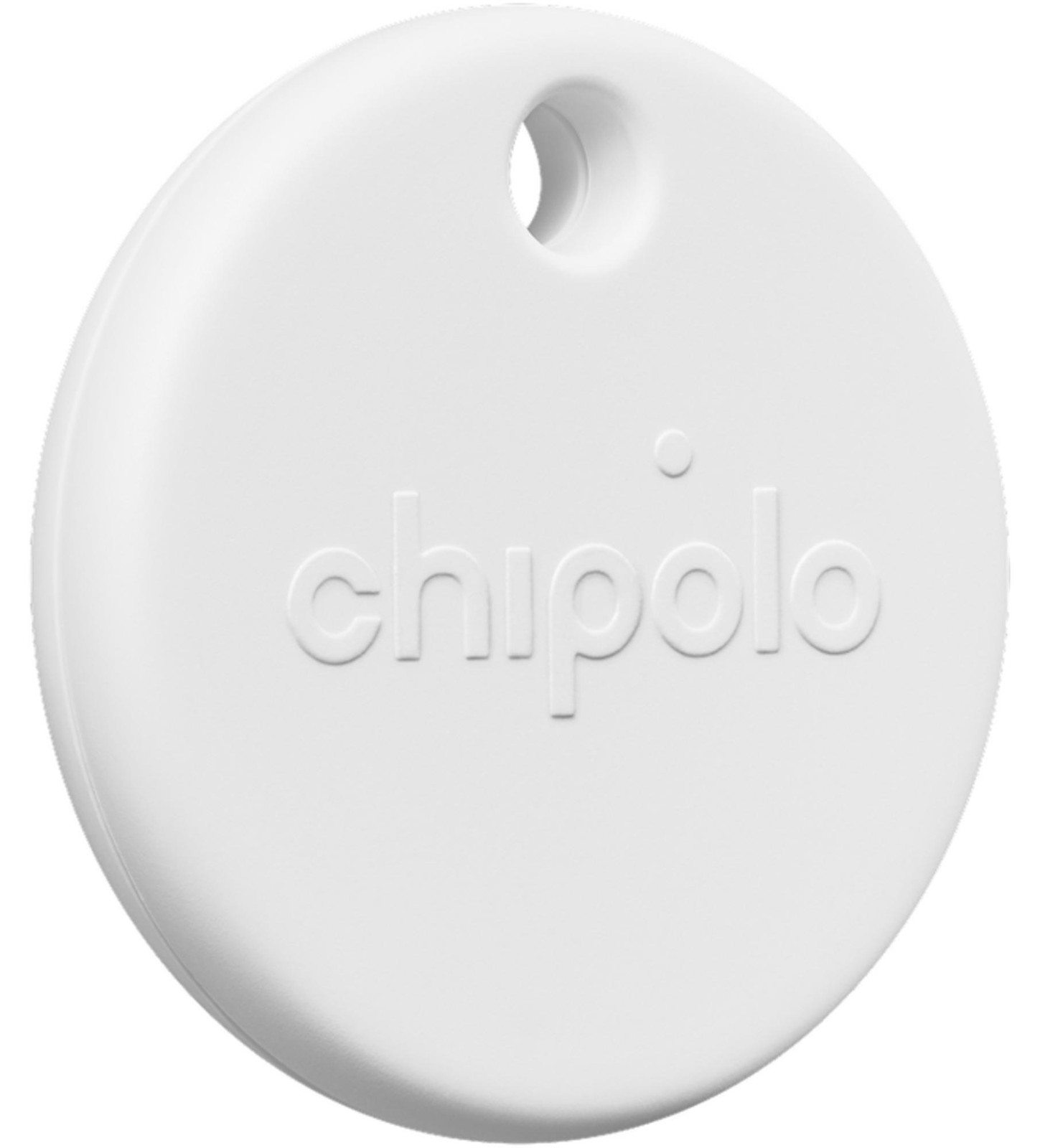 Chipolo POP Zoekapparaat compatibel met Apple Zoek mijn en Android Find My Device - Wit