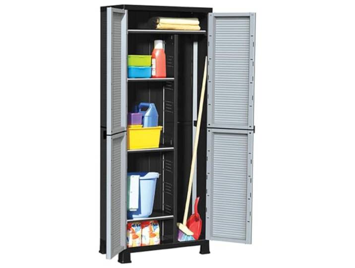 HPUYRFG Kunststoffschrank 68x39x171,5 cm Aufbewahrungsschrank mit Stauraum Leicht zu reinigen, kompaktes Design, vielseitig einsetzbar, ordentliche Aufbewahrung