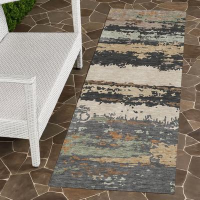 Addison Rugs Machine Washable Indoor/ Outdoor Modern Buena Chantille Rug