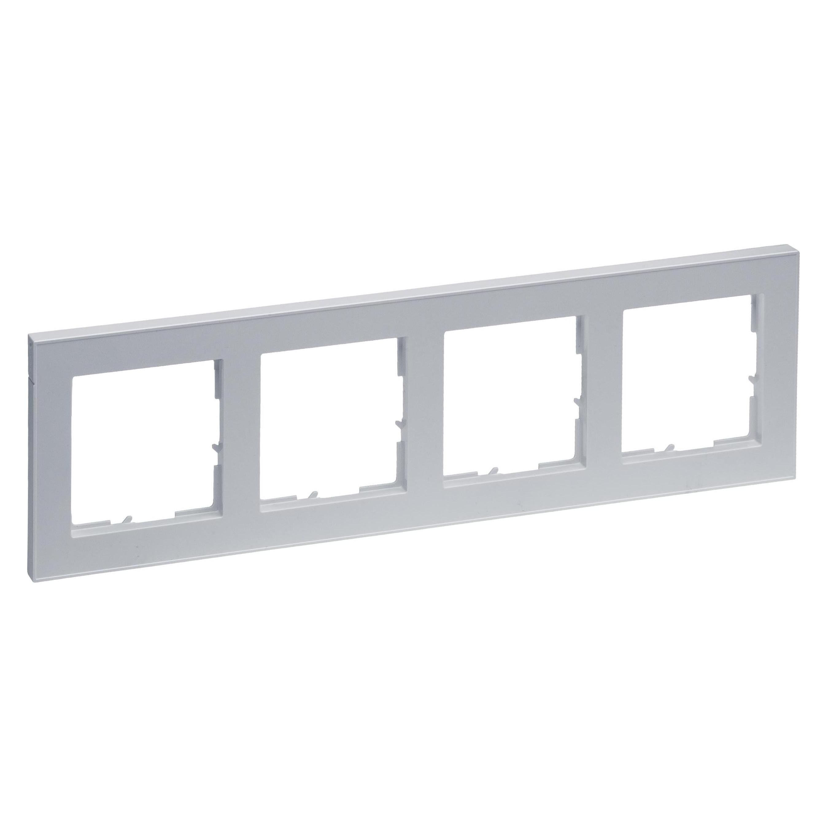 Legrand SEANO + 4-fach Rahmen, halogenfreies Thermoplast, nachhaltige Produktion und Verpackung (765284)