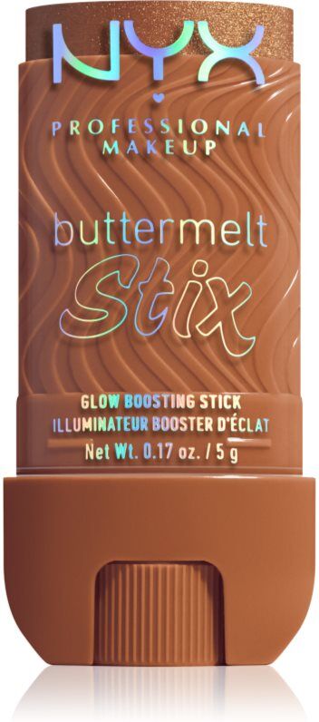 NYX Professional Makeup Buttermelt Glow Stix brightening stick shade 11 Melt You Later 5 g
