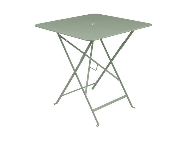 Fermob - Table carrée Bistro - Vert - Acier laqué - Designer Studio Fermob
