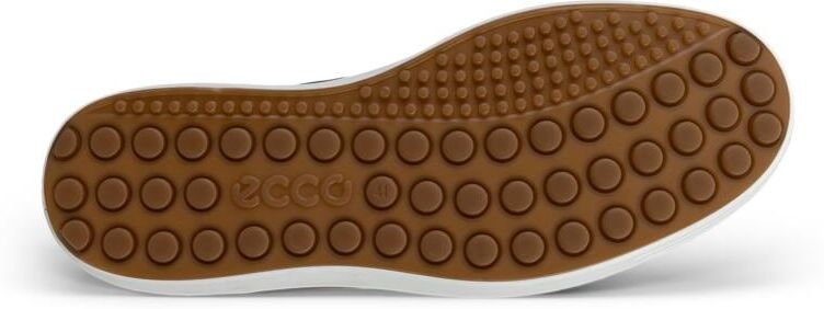 Sneaker ECCO "ECCO Soft 7M", Herren, Gr. 42, Textil, grau (dunkelgrau), Nubukleder, Schuhe Sneaker, Freizeitschuh, Halbschuh, Schnürschuh mit Ecco Markenlabel dunkelgrau 42, Textil