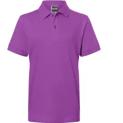 Kinder Polo-Shirt "JN070K" - XL - purple