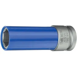 ASW Kraft Steckschlüsseleinsatz 1/2" 17x85mm Leichtmetall-Felge blau
