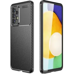 Screenguard Carbon Design (Samsung Galaxy A33 5G), Smartphone Hülle, Schwarz