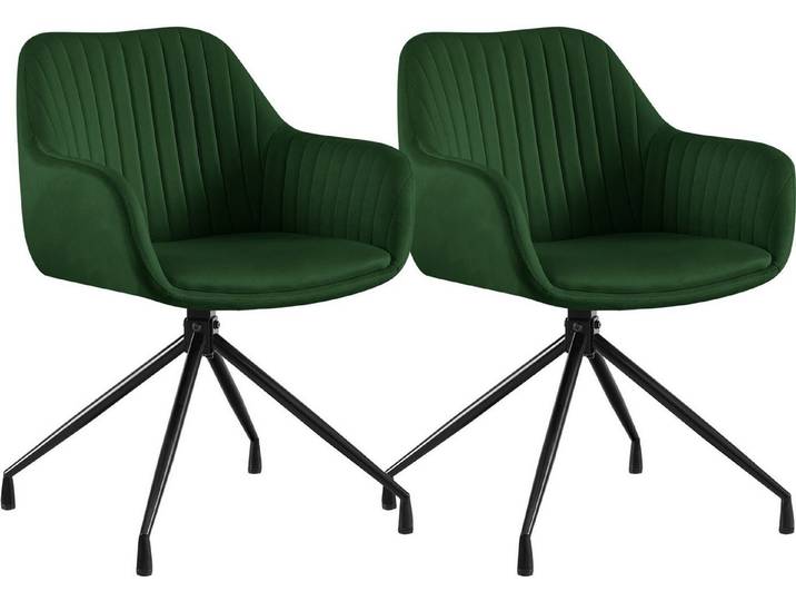 CLP Esszimmerstuhl Novanis (2er Set)