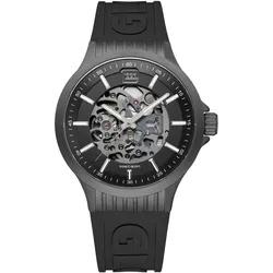 Glock GW-14-1-24 Herren-Armbanduhr Automatik Skelett Schwarz