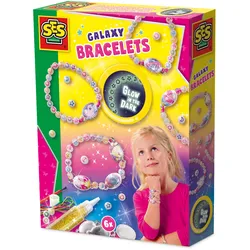 SES Creative - Glow in the Dark Armbänder Galaxy