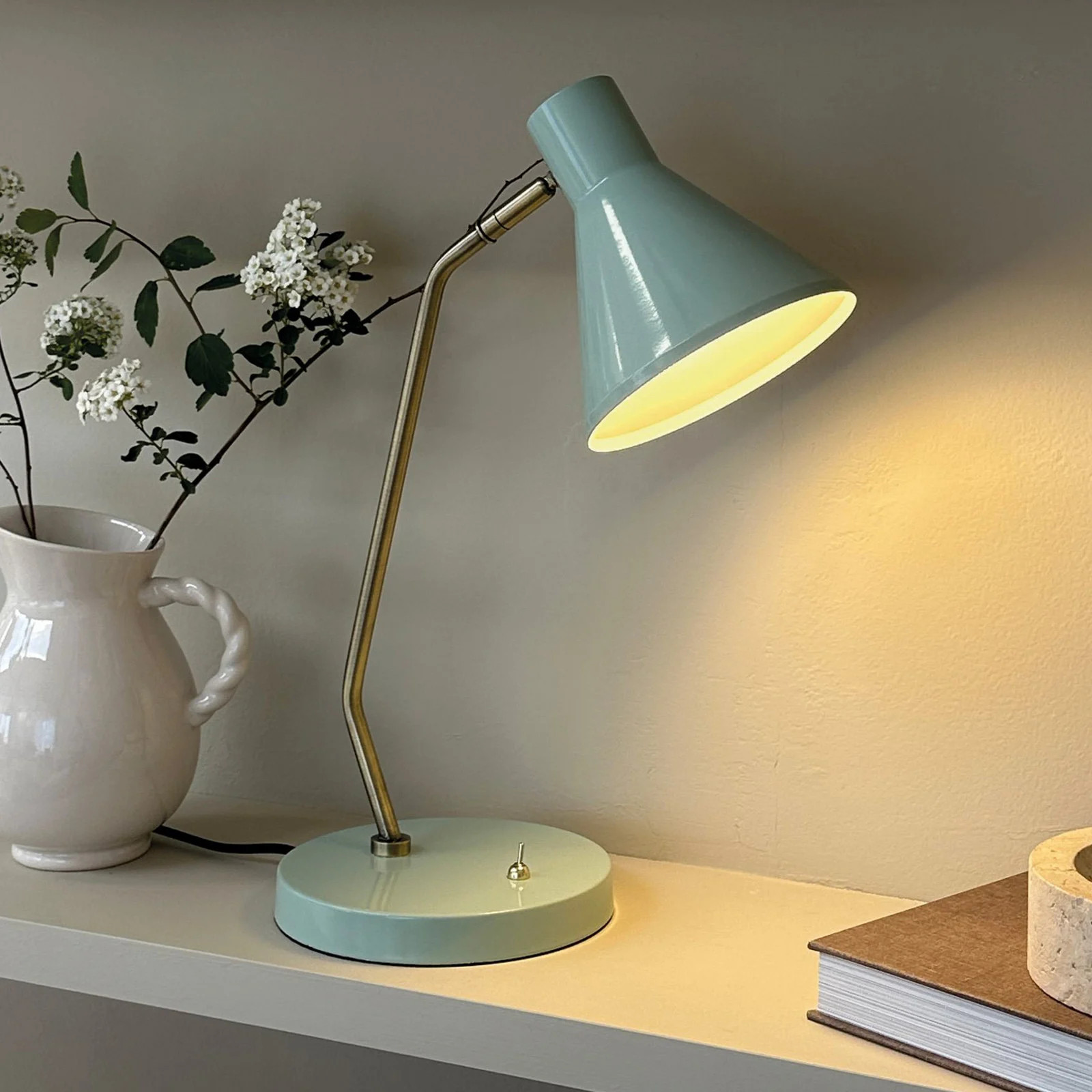 Dyberg Larsen Sleep tafellamp Mint - Metaal