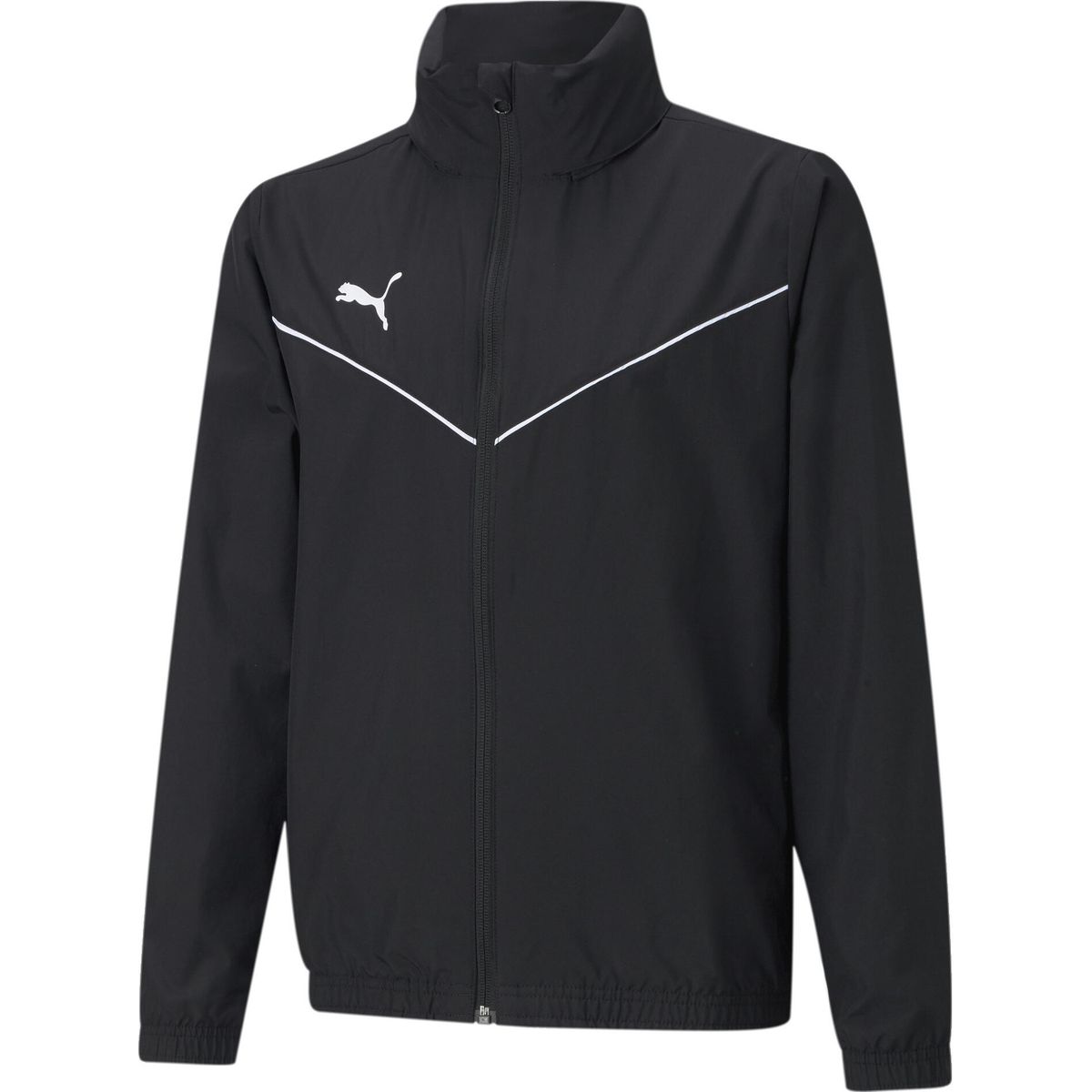 Puma Teamrise All Weather Jacket Jr puma black-puma white (03) 110 657402-03-110