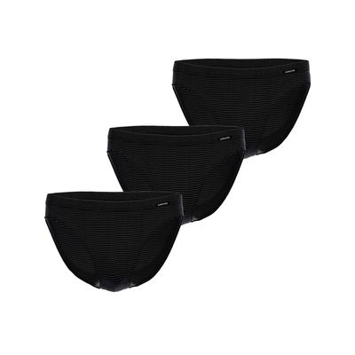 Jazz-Pants Slips AMMANN "3er Pack Jazz Pants Day Classic / Jeans Feinripp", Herren, Gr. 6, grau (anthrazit), Obermaterial: 75% Baumwolle CO. 25% Polyester PES., Unterhosen