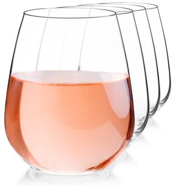 Luigi Bormioli Set of 4 Crescendo Stemless Wine Glasses - 23 oz.