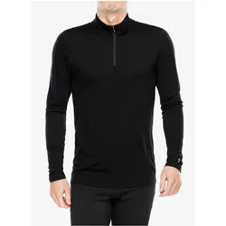 Smartwool, Herren, Funktionsshirt, Classic All-Season Merino Base Layer 1/4 Zip Boxed (L), Schwarz