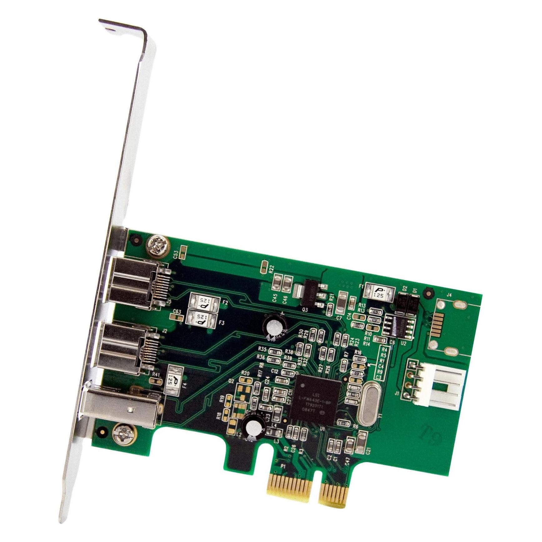 StarTech 3 Port PCI-E 1394b FireWire 800 Card (PEX1394B3)