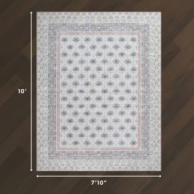 Laura Ashley Imagine Printed Chenille Washable Rugs