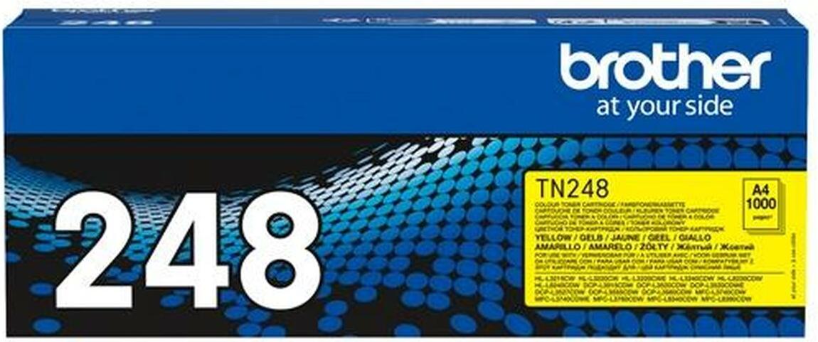 Brother - Toner tn-248y gelb | 4 Stück