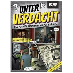 Hidden Games Unter Verdacht: Von Killern und Katzen - Krimispiel (Deutsch, 1 - 4 Spieler)