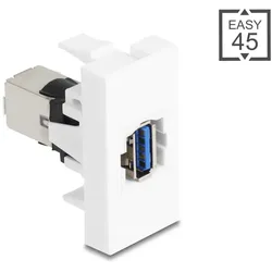 DELOCK Easy 45 Modul USB 5 Gbps Typ-A BU zu USB 5Gbps Typ-B