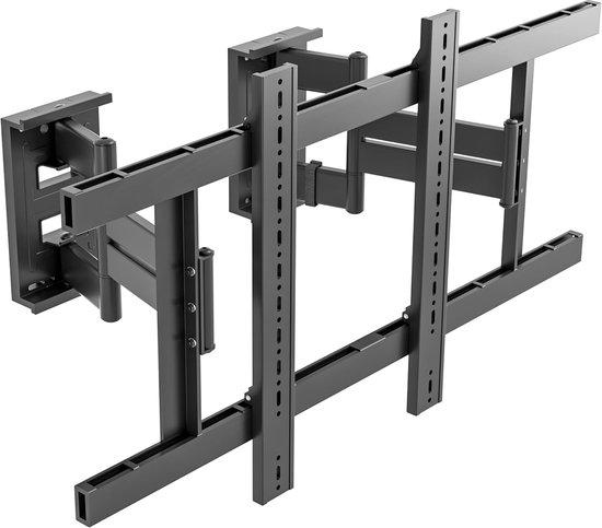 TV-Wandhalterung, TV-Halterung für Bildschirme von 55-150 Zoll, bis zu 135 kg, maximale VESA-Kompatibilität: 1050x600 mm