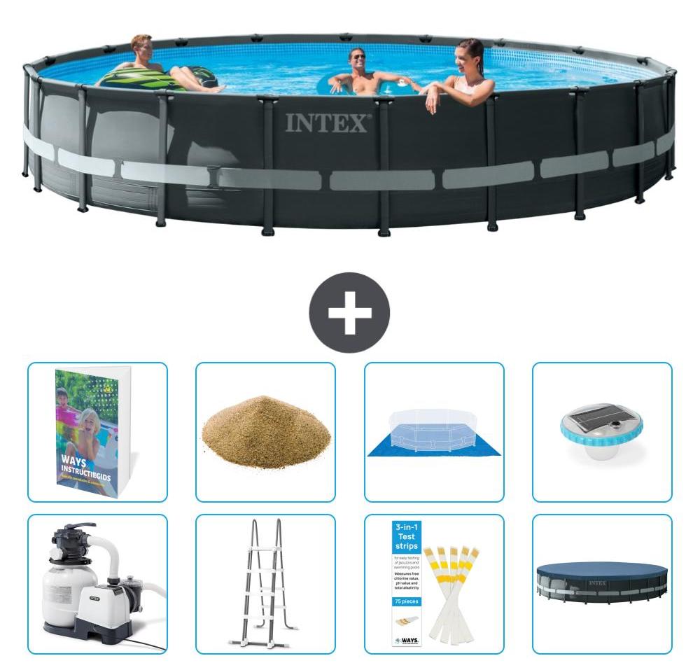 Ultra XTR Pool Rund - 610x122 cm - 7-teilig S578
